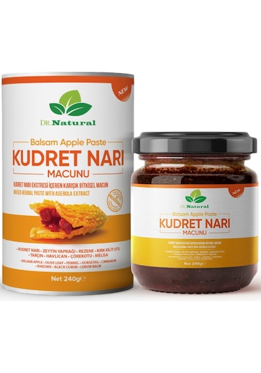 Dr. Natural Kudret Narı Macunu Bitki Karışımlı Bitter Melon Macun 240 G