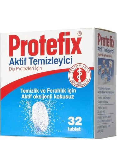 Protefix Aktif Protez Temizleyici Tablet 32'li