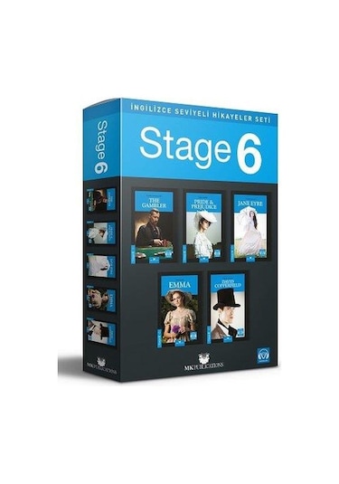 İngilizce Seviyeli Hikayeler Seti - Stage-6- MK Publications