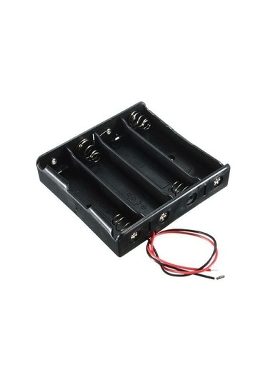 Pil Yuvası 4 Lü 18650 Pil İçin