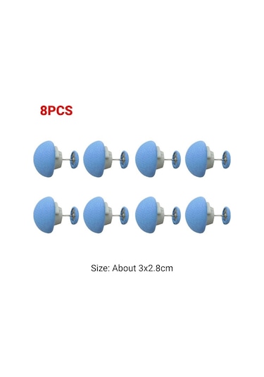 Mavi 8pcs-4-20pcs Çarşaf Yorgan Klipsi Bir Düğme Kilidini Nevresim Raptiye Klipsi Kaymaz Battaniye Tokaları Yorgan Tutucu Sabitleyici Tutucular