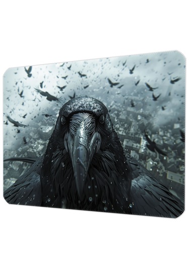 İlyuka 40x30cm Gaming Oyuncu Mousepad Crow Mp174030