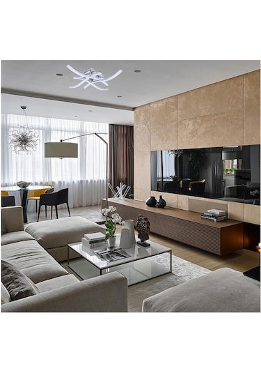 Beyaz Tavan Lambası İskandinav Modern Led Lamba Oturma Odası Yemek Odası Yatak Odası Işıkları Tavan Avize J Beyaz