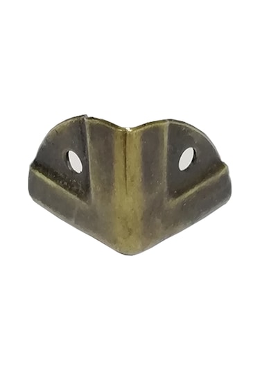 4 Adet Antik Kutu ve Sandık Köşesi ve Vidaları Dekoratif Tasarımlar İçin