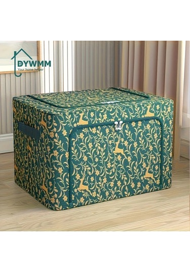 Gateesat 3'lü Dywmm Katlanır Depolama Kutuları 6.34gal Yeşil Çelik Çerçeveli Yeşil