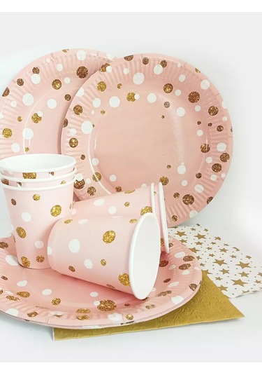 Fiesta Pembe Parti Tek Kullanımlık Kulp Bardak 226587633 100 adet