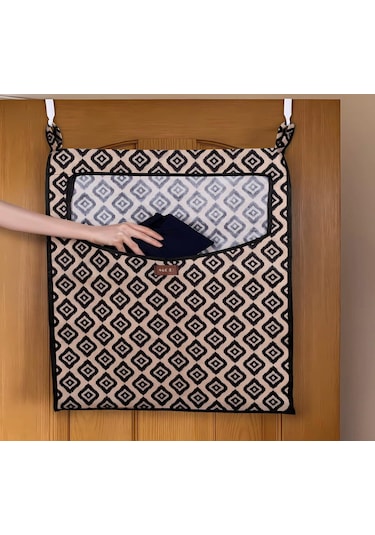 Kapı Arkası Kirli Çamaşır Sepeti I Temiz Çamaşır Sepet Xx Bej