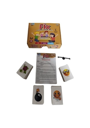 Fix - Kaydır Sırala Eğlenceyi Fix'le Eğlenceli Aile Kutu Oyunu