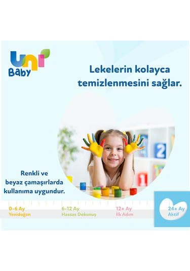 Uni Baby Hipoalerjenik Sıvı Çamaşır Deterjanı 3 x 1500 ML