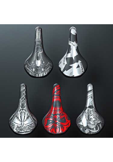 Enlee Zd-b834 Bisiklet Sünger Yastıklı Bisiklet Minderi Şok Emilimi Mtb Bisiklet Sele Koltuk - Savaşçı