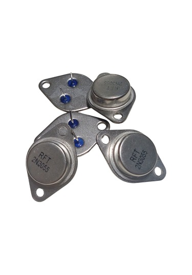 5 Adet Rft 2n3055 Transistör Npn To-3 60v 15a