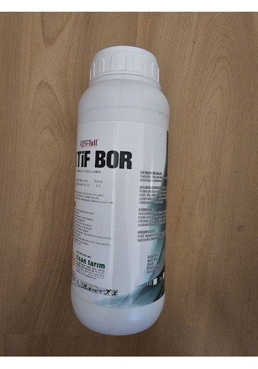 Sıvı Bor Gübre Aktif Bor Güçlü Çiçek Meyve Tutumu 1lt