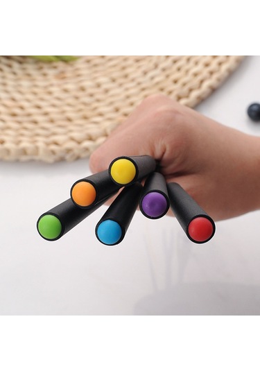 Yifomall Paslanmaz Çelik Fondü Çatal Seti - 6'lı Uzun Saplı, Çok Amaçlı Kullanım Diğer