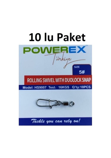 Powerex Hs9007 No:5 Klipsli Fırdöndü 10 Adet