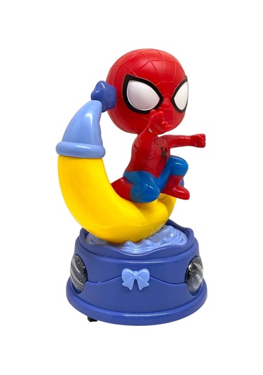 Pilli Sesli Işıklı Dans Eden Figür Örümcek Adam Spider - Man