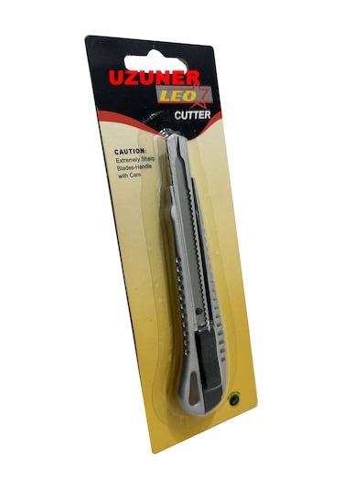 LEO Metal Gövdeli Maket Bıçağı Küçük Boy Mini Falçata