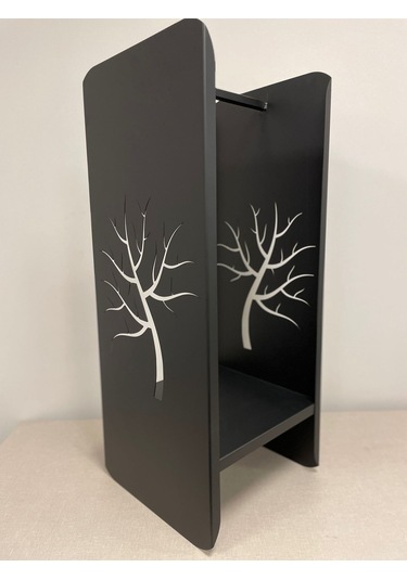 Api Design Metal Ağaç Desenli Odunluk