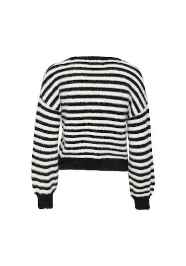 Only Onlpiumo L/s Pullover Kadın Bluz 15235973-19434 001