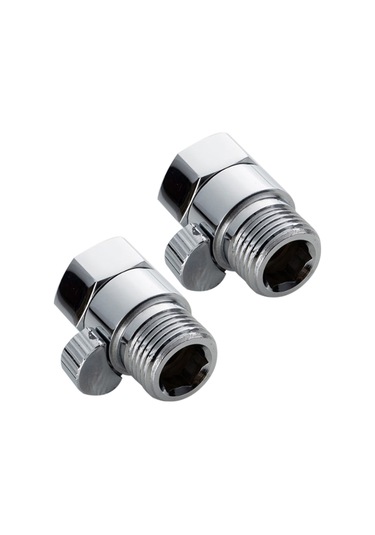 2x Kaliteli Duş Başlığı Ve Bide Akış Kontrol Vanası Banyo Pirinç Anahtarı Vana Tuvalet Bide Musluk Aksesuarları