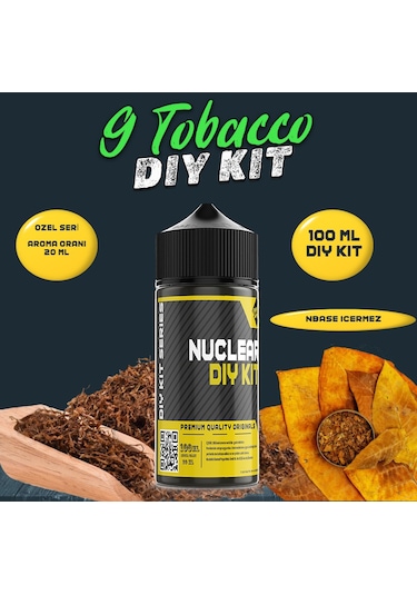 Nuclear 100 Ml Dıy Kit G Tobacco Gıda Aroma 20 Ml Aroma İçerir