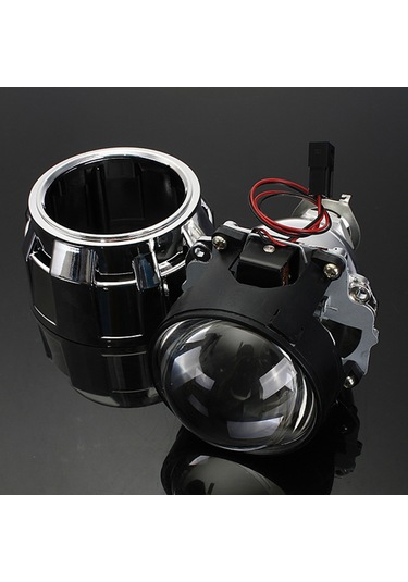 Ximistore9 2.5" Bi-xenon Projektör Lens, H1-h4-h7 Ampul Uyumlu, Sağ Direksiyon, Montaj Aksesuarlı