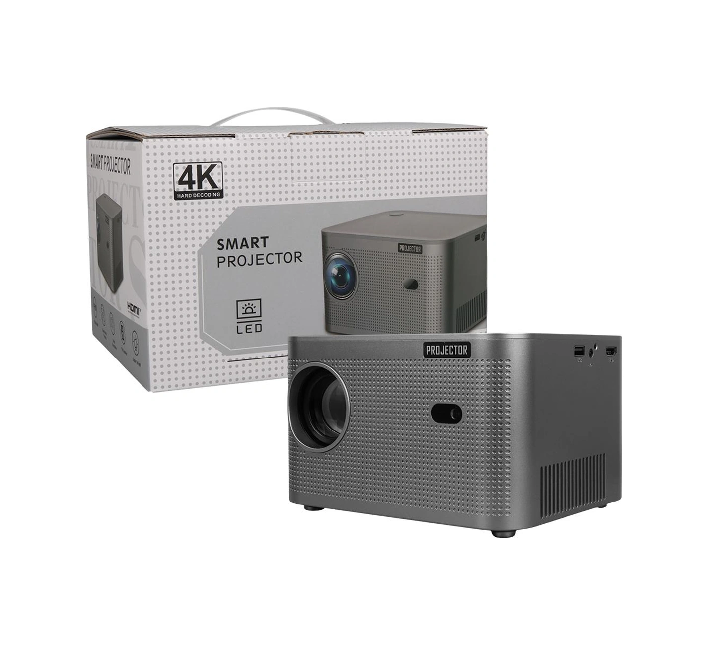 Hello Hy350 Sesli Komutlu Android 11 Akıllı Led Projeksiyon Fhd Kablosuz Görüntü Aktarım Destekli Ev Sinema Sistemi Yansıtma