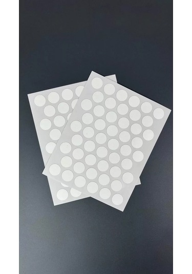 Mebel'naa Furnitura Mystery Mobilya İçin Kendinden Yapışkanlı Tıpa D-14 Mm 50 Adet 231983195 Beyaz Pırlanta