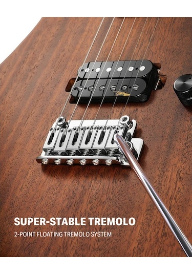 Donner Dst-700 Elektro Gitar Natural