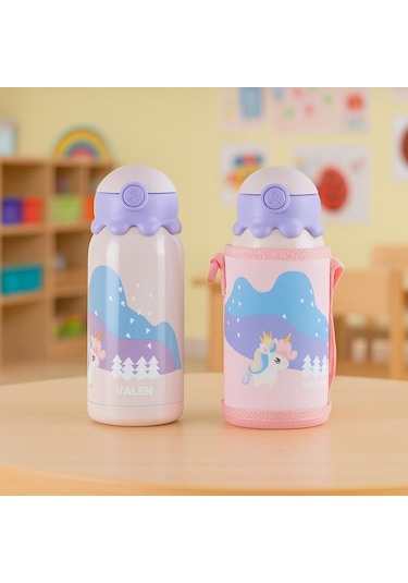 Çift Duvarlı Vakumlu Çocuk Termos 500ml