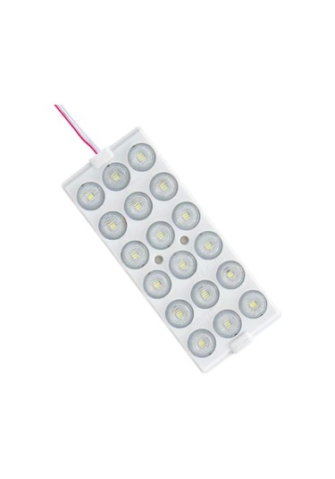 Powermaster 12 Volt 6 Watt Soğuk Beyaz 18 Ledli 2'li Paket Yanıp Sönen Modül Led