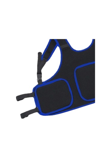 Suntek Çocuk Motosiklet Göğüs Koruyucu Yelek Mavi