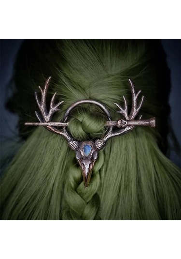 Deus Lıght Gothic Saç Tokası Çin Şpilyeleriyle 249371002 Altın