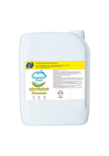 Çöktürücü 5 Lt Anatolıa Pool Flocculant /Çökeltici /Topaklayıcı