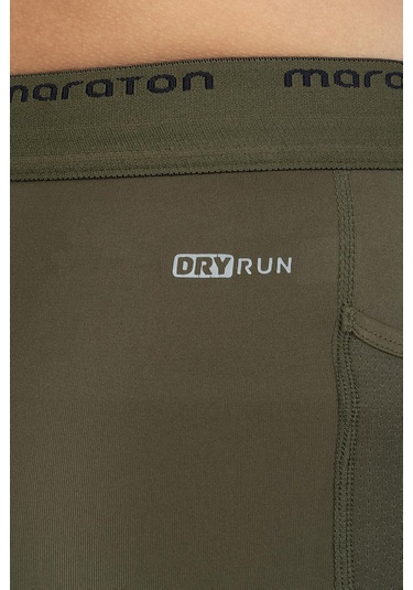 Maraton Active Slimfit Erkek Koşu Haki Tayt 21966-haki Haki
