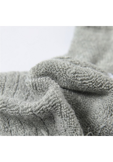 Springsun Erkek Spor Çorapları - Pamuklu, Nefes Alabilir, Ter Emici, 8 Çift Paket Siyah/beyaz/gri Siyah