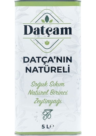 Datçam Datça'nın Natureli Soğuk Sıkım Zeytinyağı 5 LT