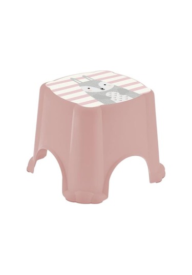 Flosoft Kaydırmaz Çocuk Taburesi, Figürlü Çocuk Banyo Lavabo Klozet Taburesi Çok Renkli