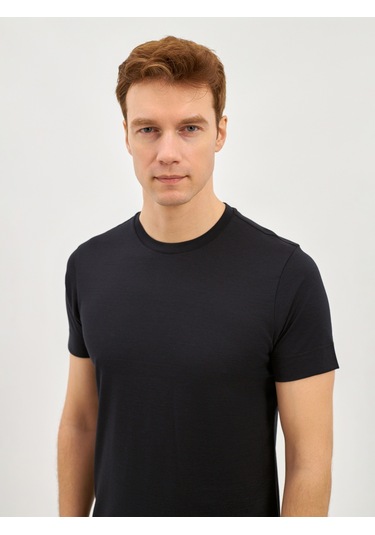Karaca Erkek Modern Fıt Tişört-lacivert 11.25s.06.607 Lacivert