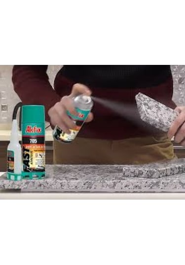 Akfix 705 Hızlı Yapıştırıcı 400 ML- 200 ML Seçenekler 50 G - 100 G Aktivatör