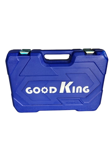 Good King Profesiyonel 72 Diş Eğik Cırcır 121 Parça Lokma Takımı