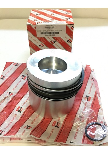Pancar Motor E108-Z108-V108-D108 16/28-32/48/64 hp uyumlu Piston Segman/sekman Komple Std