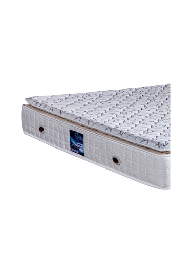 Setaymobilya Real Pedli Full Ortopedik Tek Kişilik Yaylı Yatak 90*190 Cm