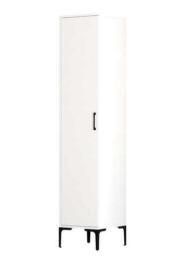 Variant Kumsal 1 Kapılı S Gardrop - Beyaz / Beyaz