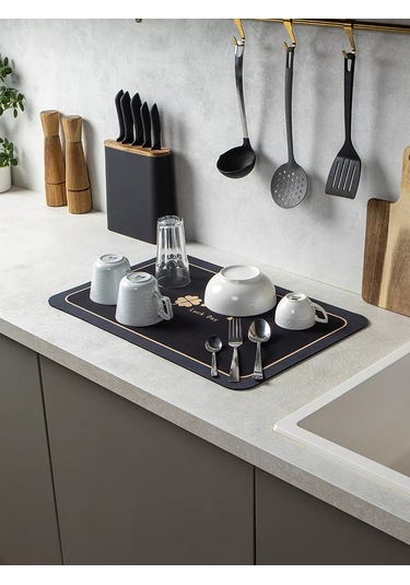 Kitchen Mat Bulaşık Paspası 267899288 Siyah