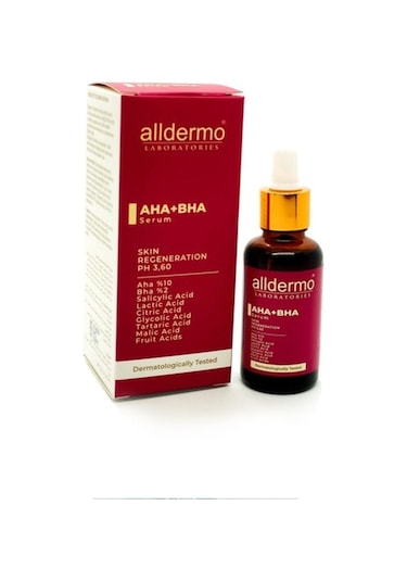 Alldermo Aha+Bha Cilt Yenileyici Akne Serum 30 ML