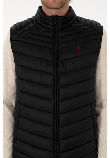 U.s. Polo Assn. Erkek Siyah Yelek Dokuma 50312012-vr046 Siyah