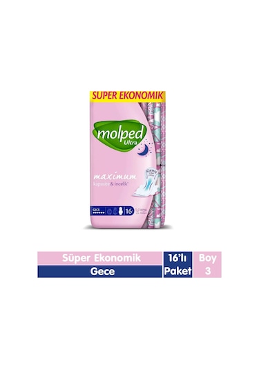 Molped Ultra Ped Gece 16'lı