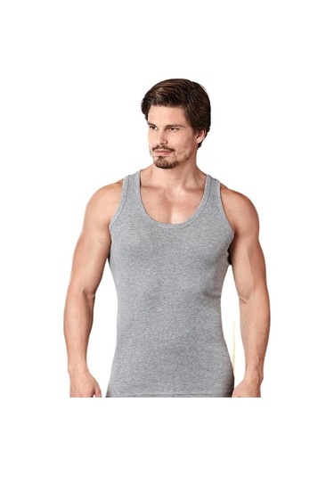 Berrak Erkek Likralı Süprem Atlet 6'Lı  Paket - 1030