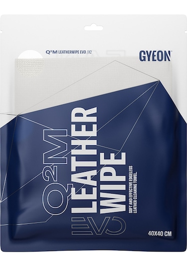 Gyeon Q²m Leatherwipe Evo Deri Aksamlara Özel Temizleme Bezi 2'