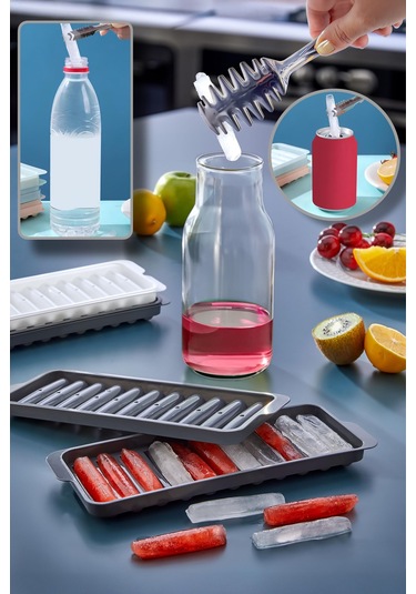 Ny Home Çubuk Model Buz Kalıbı Antrasit Antrasit